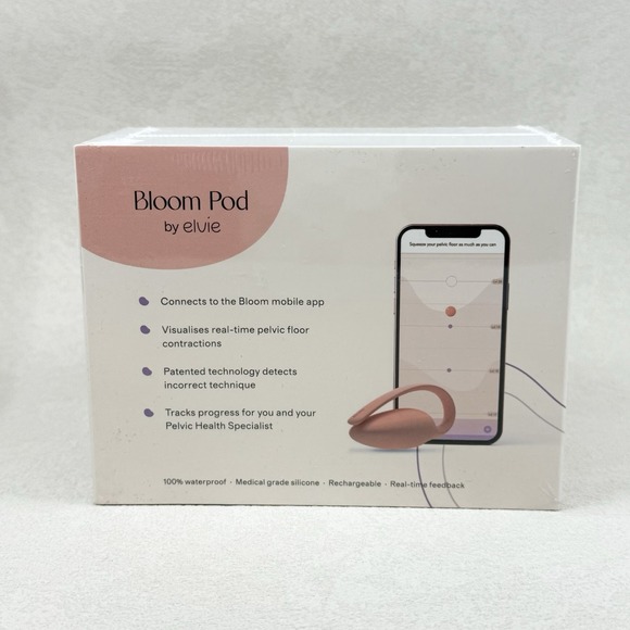Bloom Pod by Elvie Kegel Exercise Pelvic Floor Mint Green Rechargeable - Picture 3 of 5